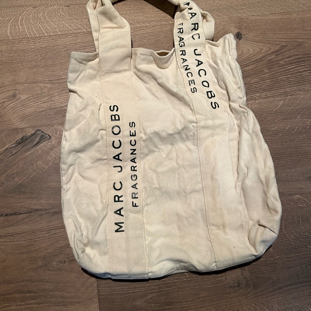 Marc Jacobs Beige Canvas Tote